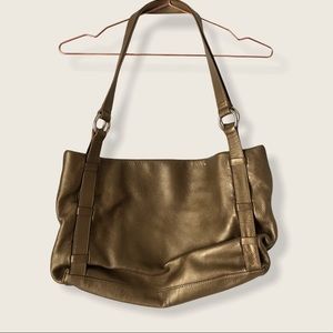 Hobo International Pebbled Leather Zip Top Purse